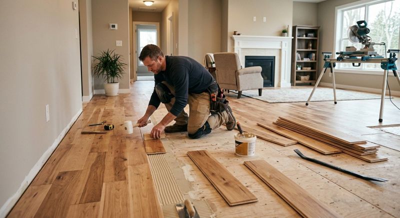 Engineered Wood Installation in Ypsilanti, MI