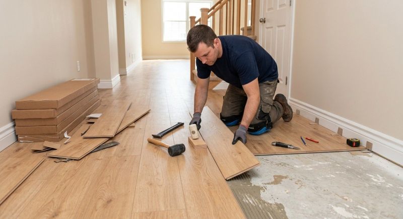 Laminate Floor Installation in Ypsilanti, MI