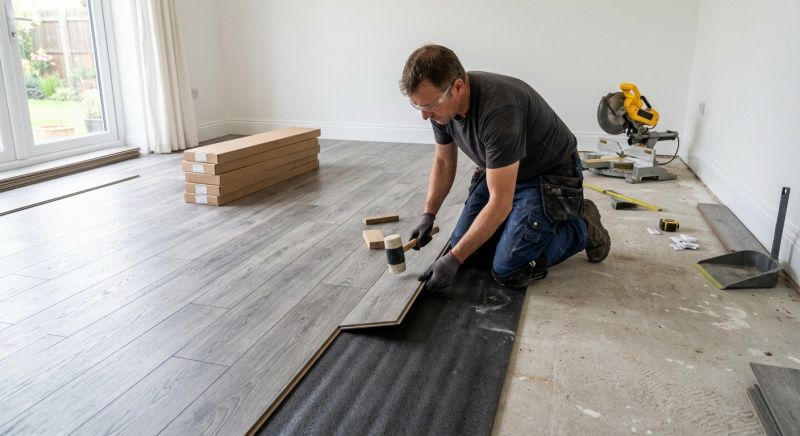 Laminate Floor Replacement in Ida, MI