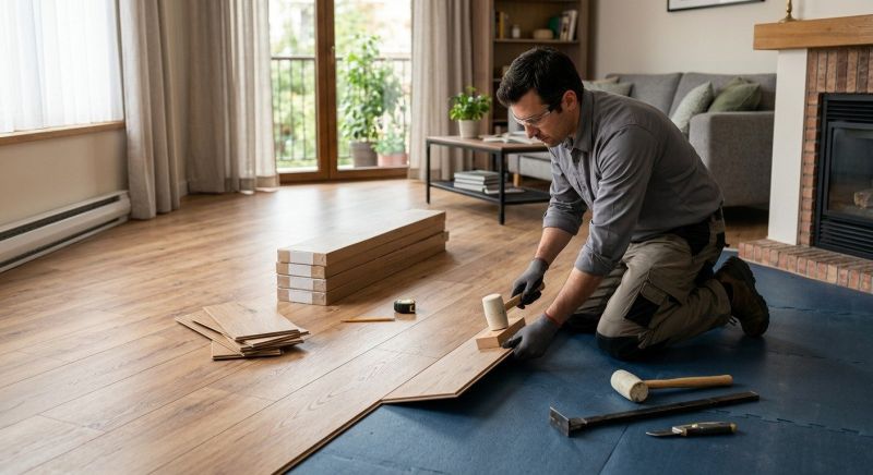 Laminate Floor Replacement in Ypsilanti, MI