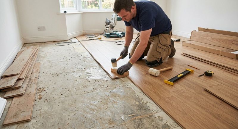 Laminate Floor Replacement in Novi, MI