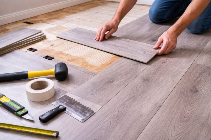Linoleum Floor Installation in Wixom, MI