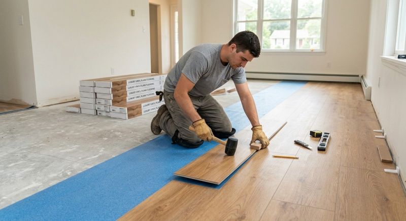 Lvt Flooring Installation in South Lyon, MI