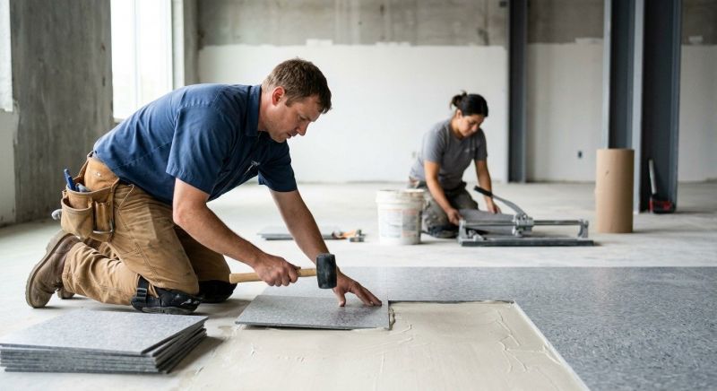 Lvt Flooring Installation in Tecumseh, MI