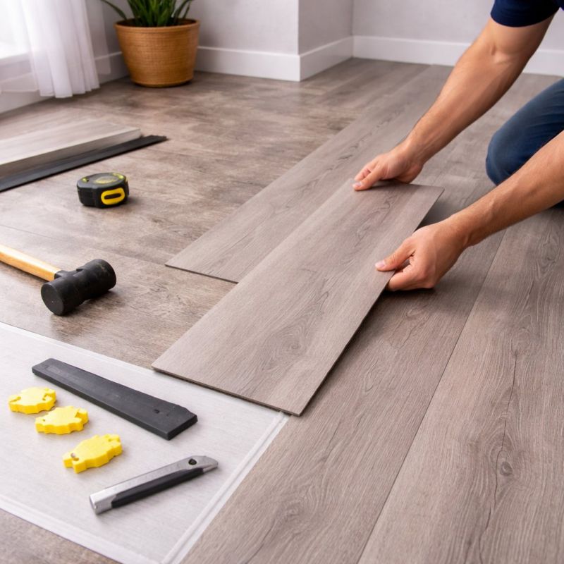 Lvt Flooring Installation in Wixom, MI