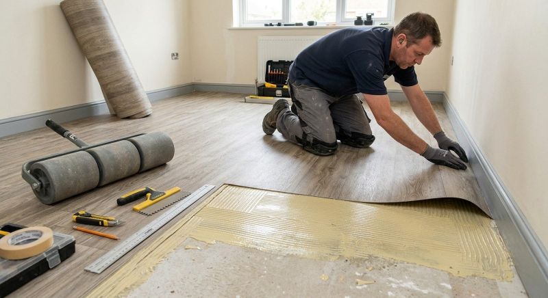Sheet Flooring Installation in Ypsilanti, MI