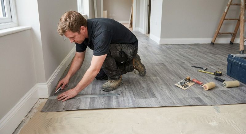Sheet Flooring Installation in Wyandotte, MI
