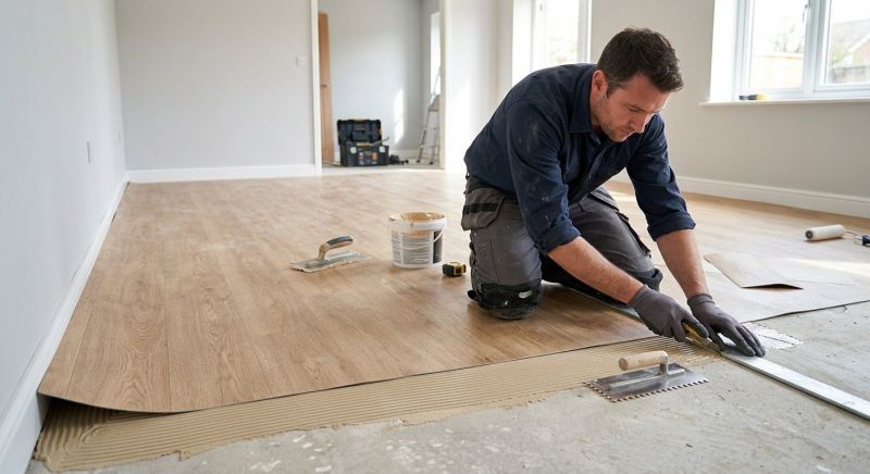 Sheet Flooring Installation in Wyandotte, MI