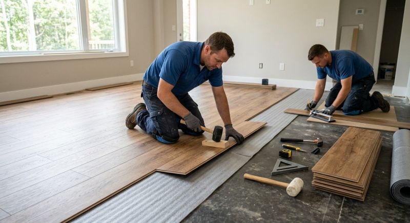Vinyl Flooring Installation in Dundee, MI