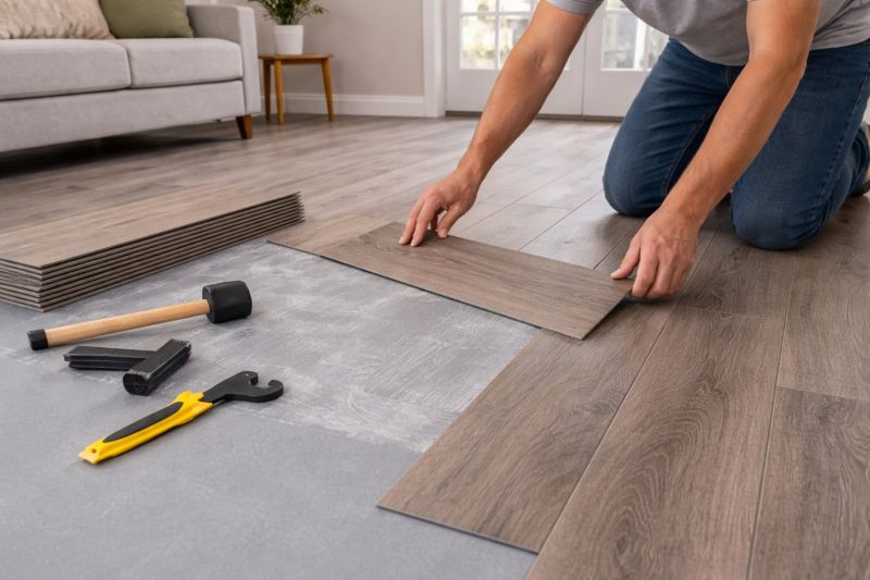 Vinyl Flooring Installation in Milan, MI