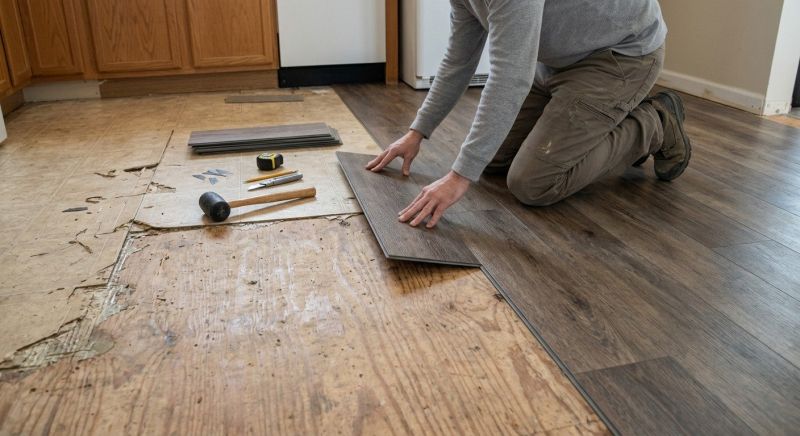 Vinyl Tile Replacement in Ypsilanti, MI